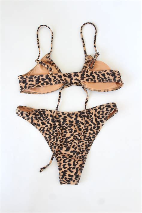 Leopard Print Bikini Set Iris Mae