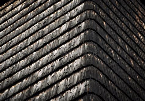 Old Wooden Shingle Roof Stock Photo Image Of Tile Roofing 78525290