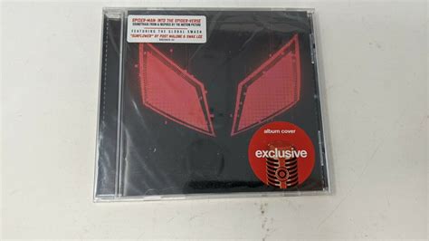 Spider Man Into The Spider Verse Exclusive Album Cover New Cd Marvel