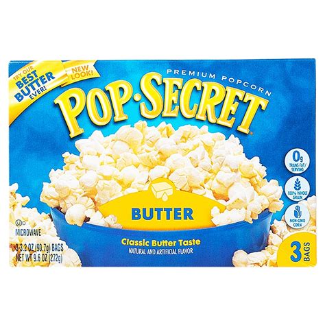 Pop Secret Butter Popcorn 270g Tops Online