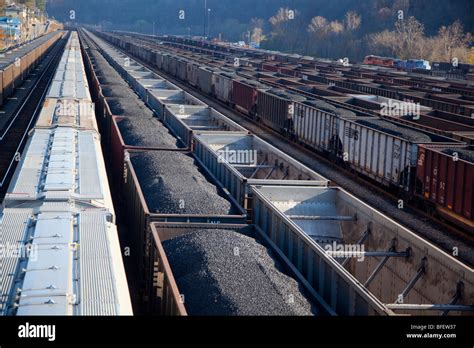 Williamson West Virginia A Norfolk Southern Railway Rail Yard Stock