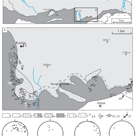 A Location Map Of The Vejen Pluton And The Anton Shear Zone Central