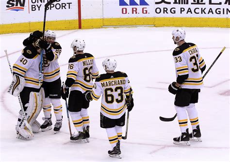 Boston Bruins Rask Steals Game 4 Can Close Out Leafs On Saturday