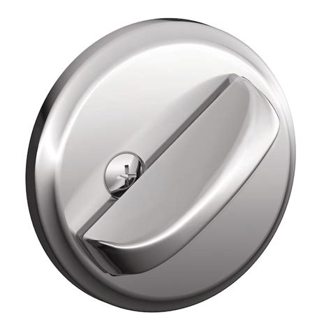 Schlage B60 Series Bright Chrome Single Sided Deadbolt In The Deadbolts