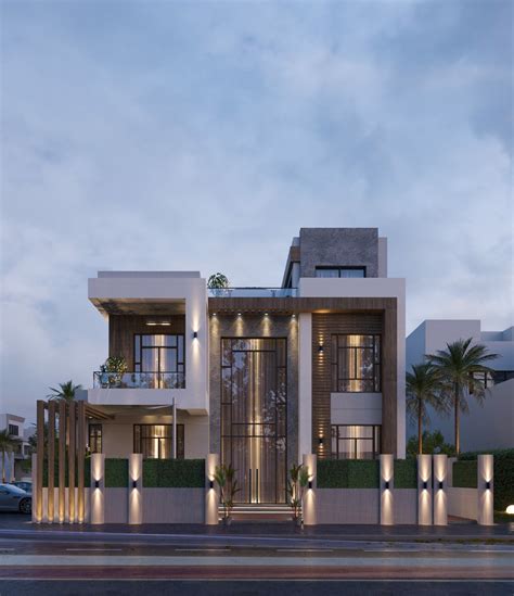 Modern Villa Design Behance