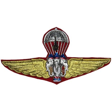 Thailand Army Basic Parachute Wings Parachute Jump Wings Or Badge
