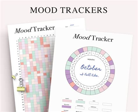 Mood Tracker Printable