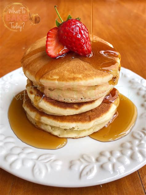 What To Bake Today Super Easy Fluffy Pancakes
