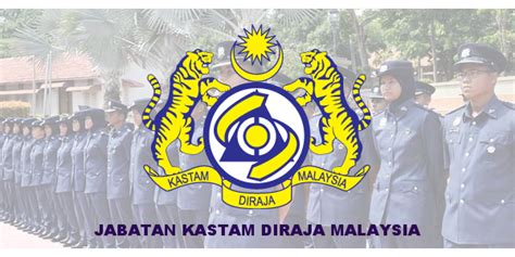 Jabatan kastam diraja malaysia adalah salah sebuah badan jabatan kerajaan di bawah kementerian kewangan malaysia. Jobs at Jabatan Kastam DiRaja Malaysia - Iklan Jawatan Kosong