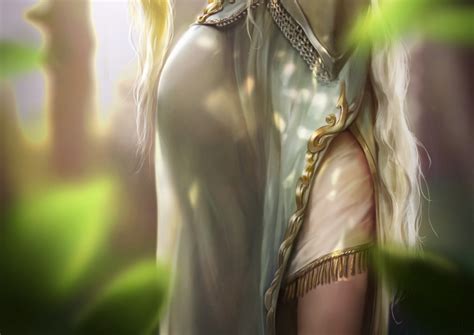 Bluish Salt Elven Princess
