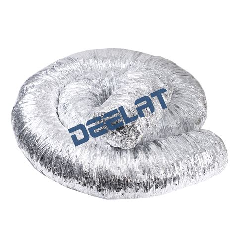 Insulated Duct Glass Wool 150mm Diameter 975m Length
