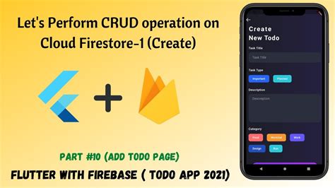 Flutter Let S Perform Crud Operation On Cloud Firestore Create