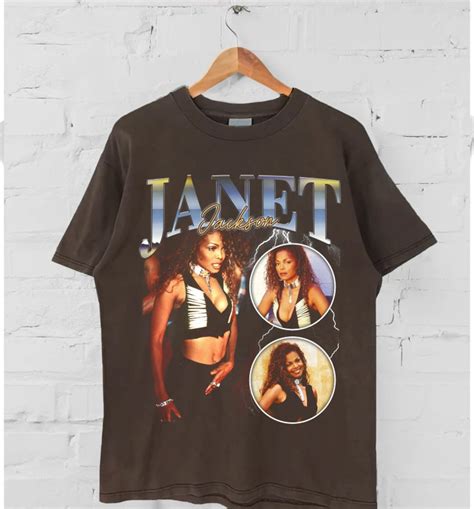 90s Janet Jackson Vintage T Shirt Janet Jackson T Shirts Janet