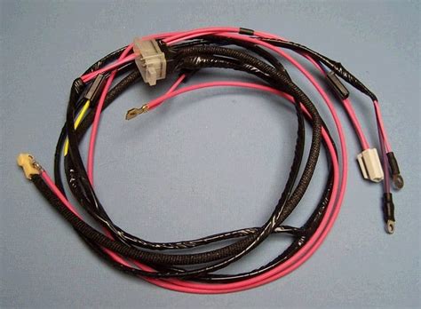  home   pcm programming   wire harness info . Engine Wiring Harness V8 Warning Lights for 1964 Nova | GM Classics