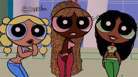 Black Powerpuff Girl Style