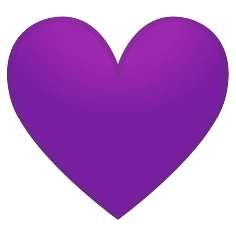 Transparent Background Purple Heart Emoji Png Purple Heart Icon Noto Emoji People Family