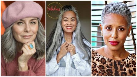 3 Ways To Wear Gray Hair Over 40 Long Or Short Hairstyles