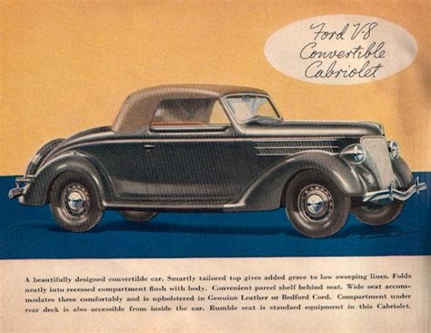 1936 Ford Brochure