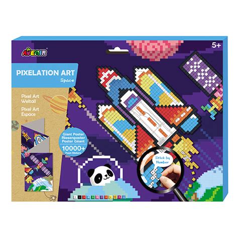 Pixelation Art Space Avenir Playwell Canada Toy Distributor
