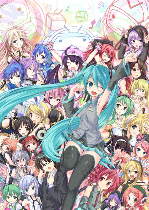 All Japanese Vocaloid As Of Hatsune Miku Vocaloid Know Your Meme