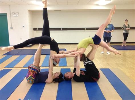 Big Top Pre Orientation Acro Yoga Poses Gymnastics Poses Partner Acrobatics