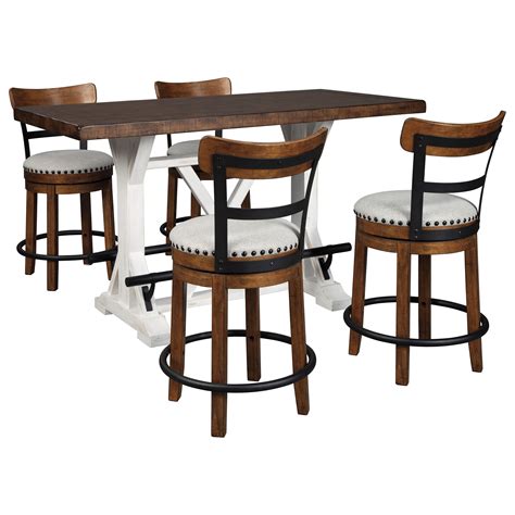 Counter Height Table Set 5 Piece Amazon Com 5 Piece Dining Table Set