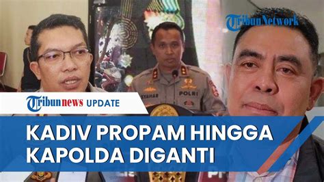 Mutasi Besar Besaran Polri Kadiv Propam Hingga Kapolda Sumut Diganti