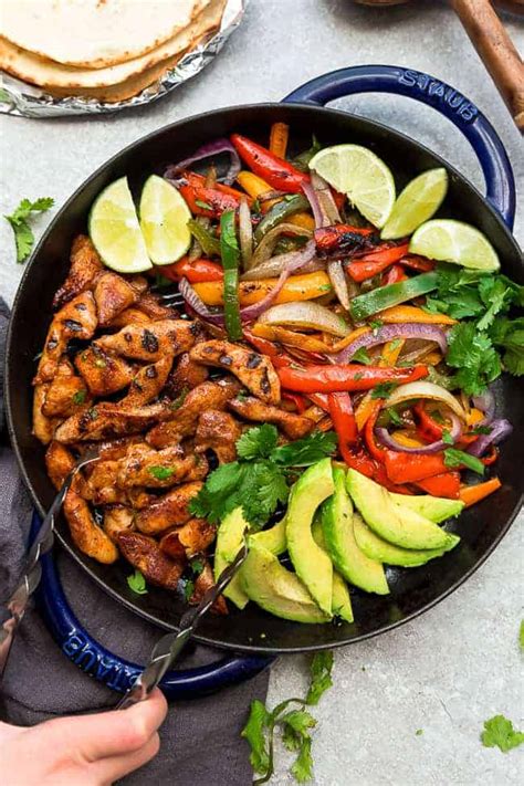 Authentic Mexican Chicken Fajita Marinade Recipe