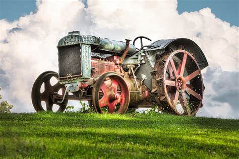 Antique Fordson Tractor Americana Photograph By Gary Heller