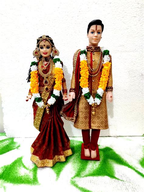 Wedding Doll Indian Style Wedding Doll Bride Doll Bride Groom Doll Set At Rs 2100piece