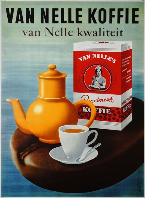 Van Nelle Koffie Vintage Posters Vintage Advertising Posters Vintage Advertisements