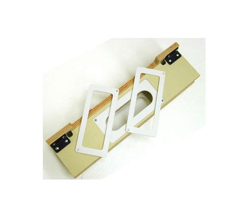 Emtek mortises are always made this way. Templaco Tools: Router Jigs, Door Tools, Door Lock ...