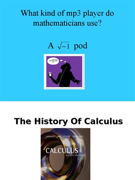 The History Of Calculus Isaac Newton Calculus