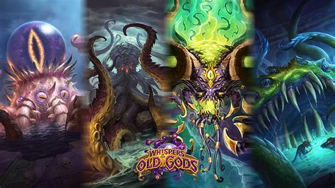 HD Wallpaper Whispers Of The Old Gods Hearthstone Cthun Wallpaper Flare