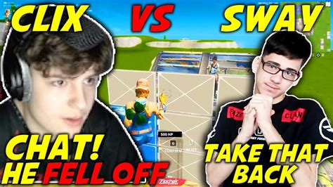 Faze Sway Goes All Out After Losing 200 To Clix In Zone Wars Youtube