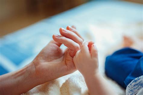 Tiny Cute Baby Hand Holding Mothers Hand Close Up Photos Free