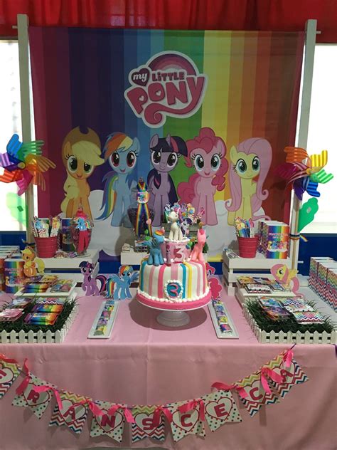 My Little Pony Birthday Party Ideas Photo 7 Of 22 Catch My Party