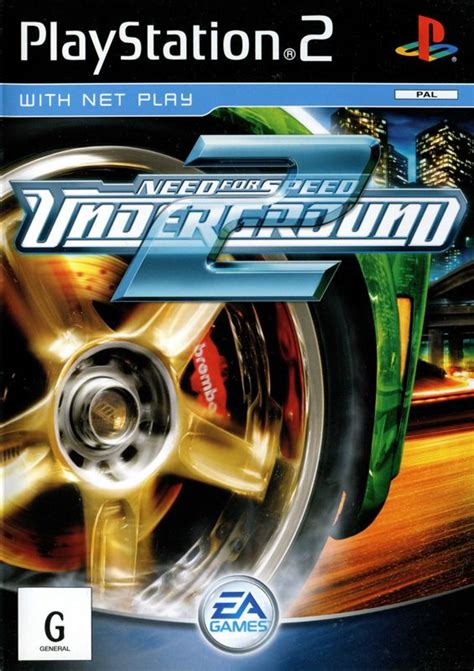 Need For Speed Underground 2 2004 Playstation 2 Box Cover Art