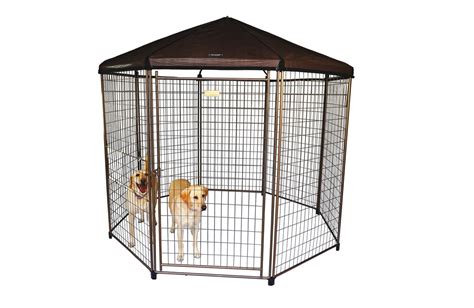 Advantek Pet Pavilion Gazebo Dog Karnnel Chaar