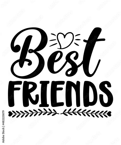 Friendship Svg Bundle Friends Svg Best Friends Svg Besties To The