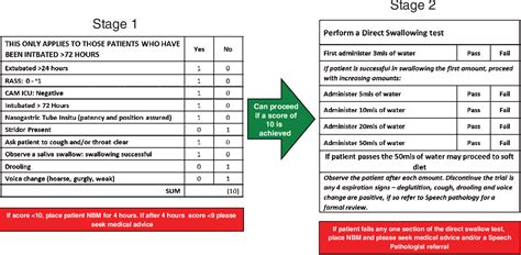 Figure 2 From Development Of A Modified Swallowing Screening Tool To