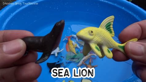 Sea Animals Toys Baby Find Mom Learn Animals Names And Sounds Education