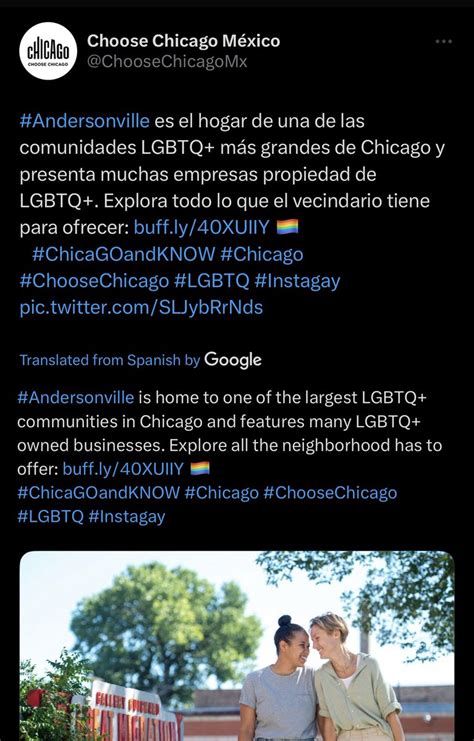 Faine Greenwood On Twitter Huh Chicago Is Apparently Trying To Advertise To Mexican Lesbians