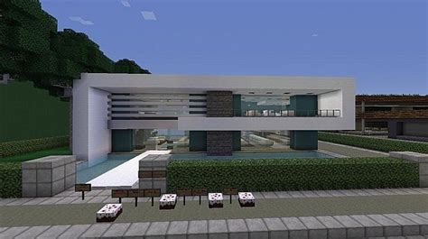 Sunset Post Modern House Wok Minecraft Project