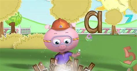 Super Why Alpha Pig Finds The Word Apples Season 2 Pbs