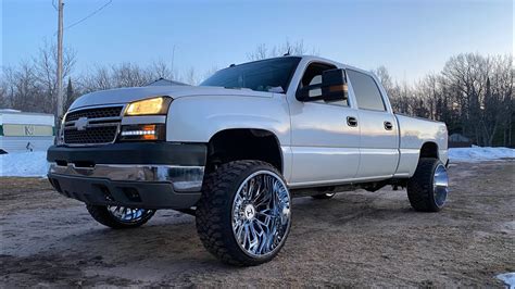 2005 Duramax Lly Edit New Wheels 24x14 Youtube