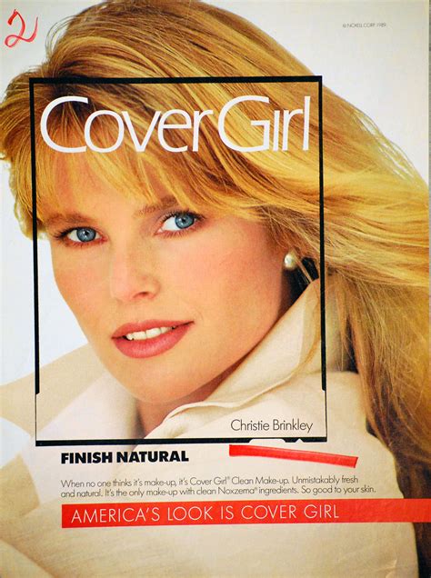 Christie Brinkley Cover Girl Makeup Brinkley