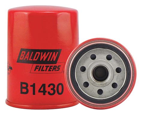 Baldwin Filters Spin On Oil Filter Length 4 116 In Outside Dia 3