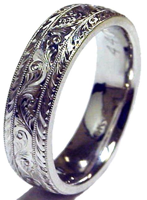 Palladium 6mm Wide Wedding Band Ring 