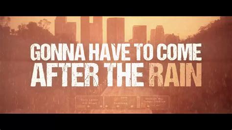 Nickelback After The Rain Lyric Video Youtube